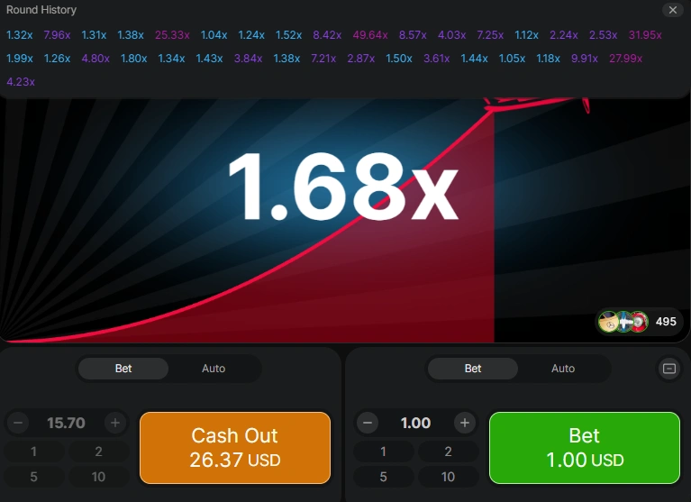 Aviator game controls interface auto cashout Divine Casino
