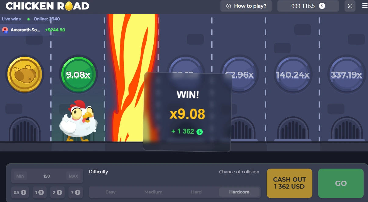 Chicken Road game interface Divine Casino Bangladesh multiplier